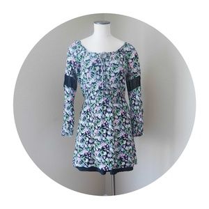 Princess Vera Wang Floral Peasent Dress Sz XL